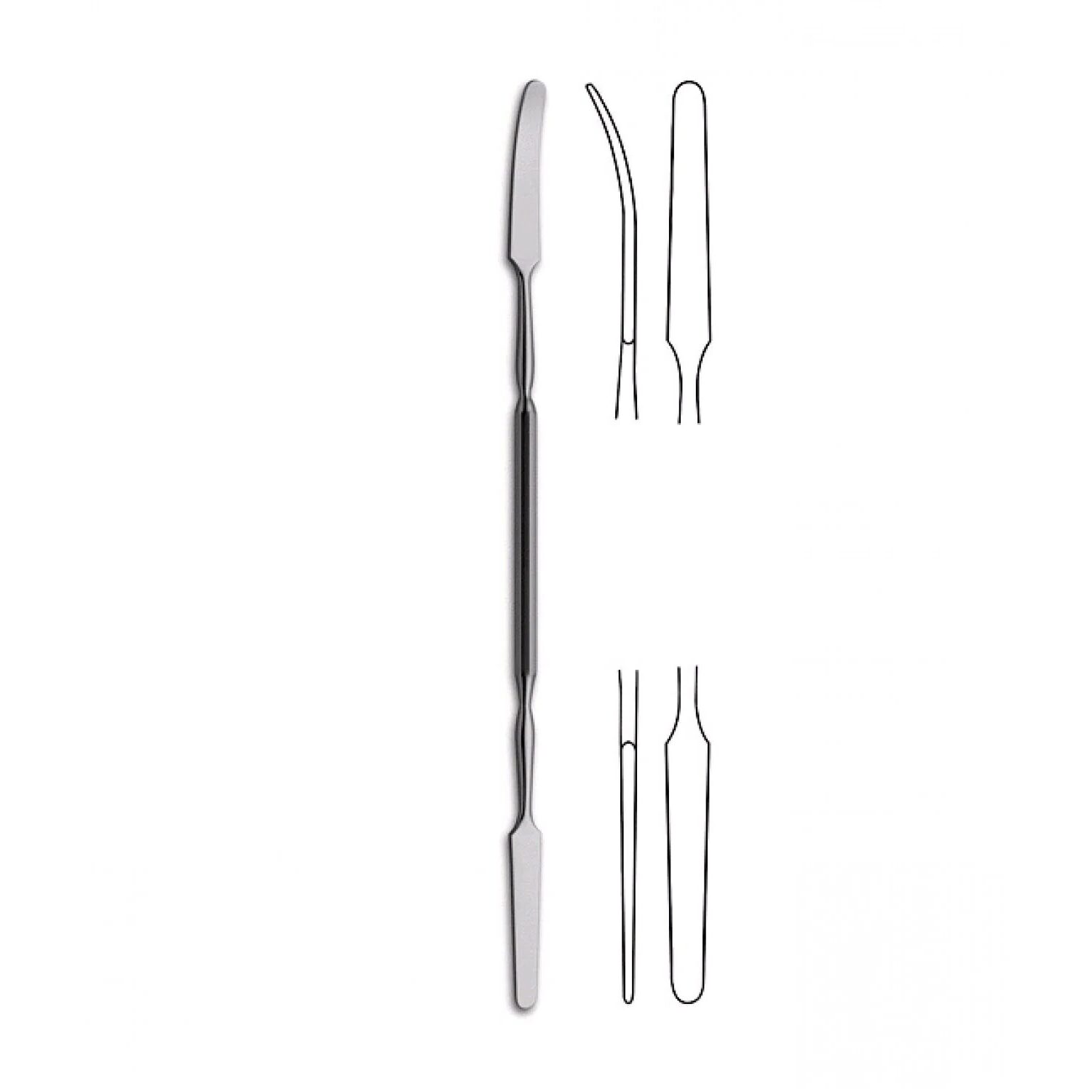 Cohen Periosteal Elevator Retractor Double Ended Blunt 20cm Rhinoplasty Plastic Surgery Instruments