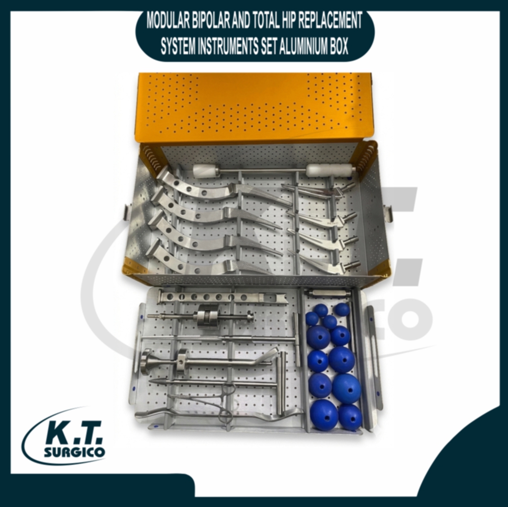 Modular Bipolar & Total Hip Replacement Instrument Set – Orthopedic ...