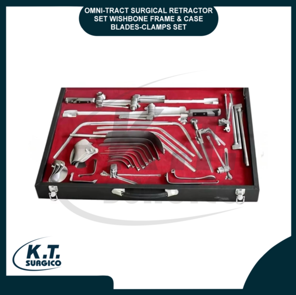 Retractor Frame Omni-Tract Surgical Retractor Set – Wishbone Frame with Blades & Clamps ...