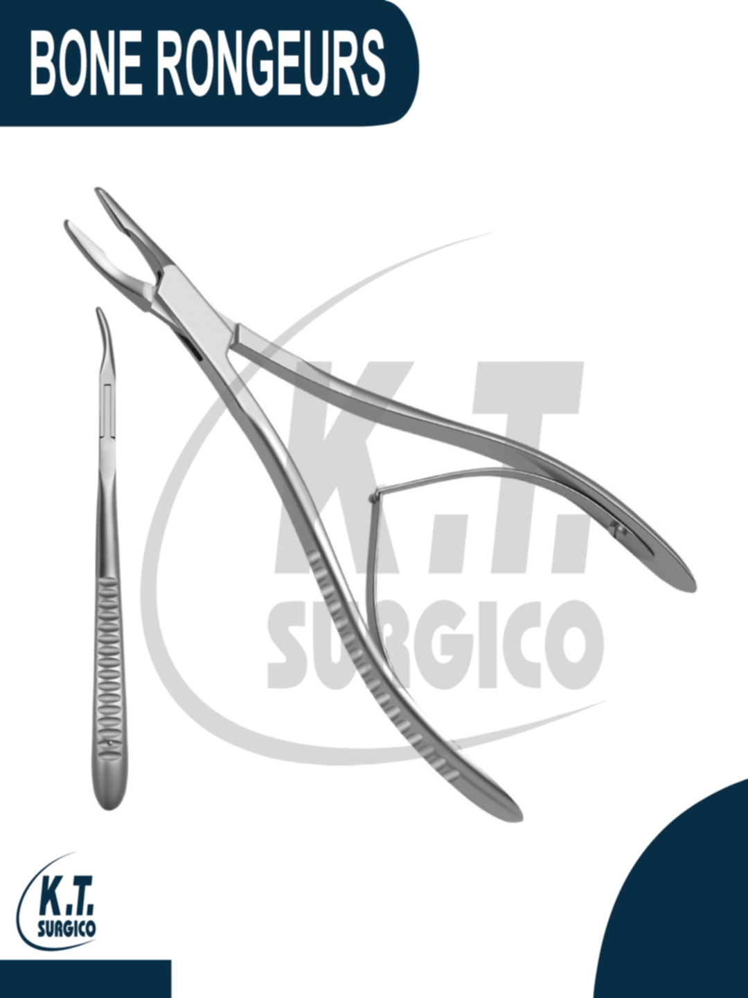 Premium Stainless Steel Bone Rongeurs Orthopedic Surgical Instrument