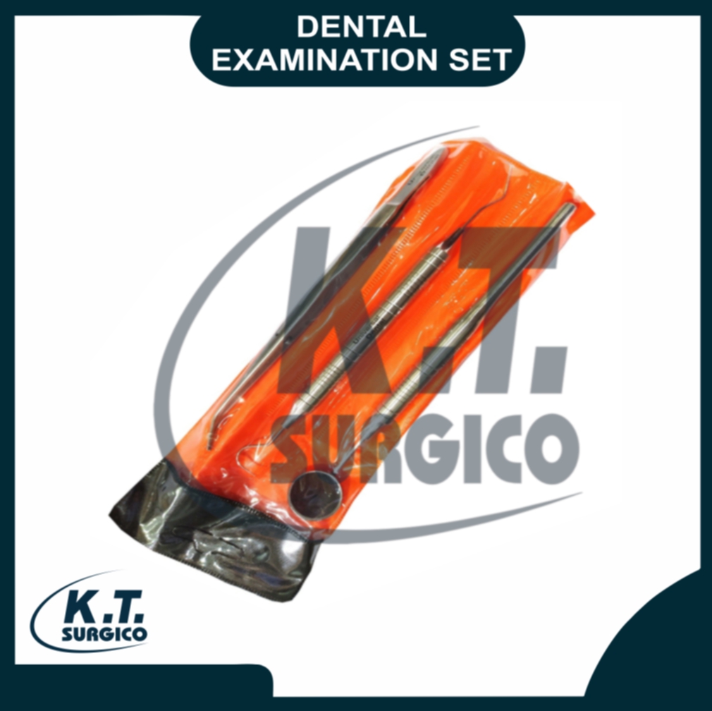 Dental examination set stainless steel dental diagnostic instruments for oral examination